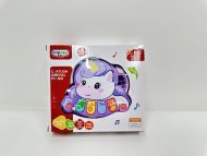 Пианино "Единорожка", звуки животных, мелодии, кнопки переключения режимов, размер: 15*3,5*13 см, в/ Пианино "Единорожка", звуки животных, мелодии, кнопки переключения режимов, размер: 15*3,5*13 см, в/